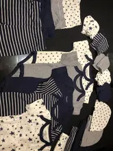 Conjunto de ropa de algodón para bebé, monos, pantalones, sombreros y guantes, Unisex, 2021