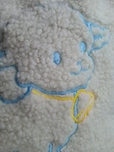 Canvas Handbag Tote Book-Bags Fabric-Shoulder-Bag Embroidery Lamb Like Large-Capacity