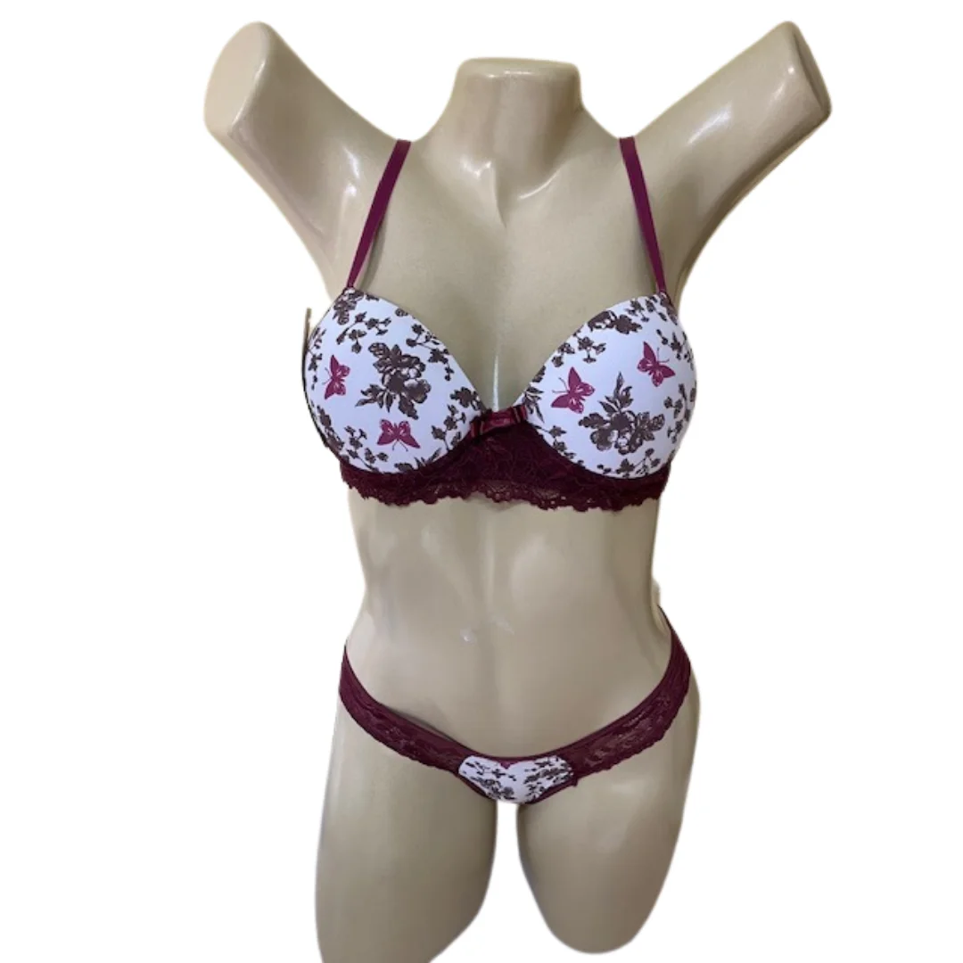 Atacadão do Brás Lingerie Plus Size Bra & Panty Sets