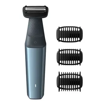 

20639 electric shaver Philips BodyGroom BG3015/15 rechargeable black light blue