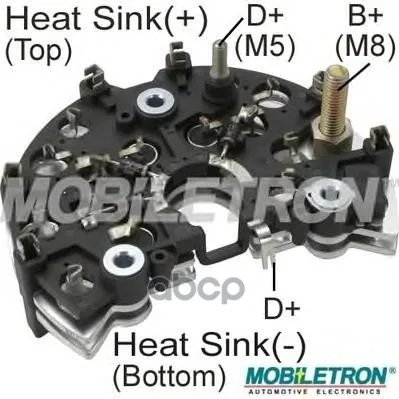 Мост Диодный Bosch 1127319568138080 Audi: A4, A6, A8, Vw: Passat Mobiletron арт. RB-110H