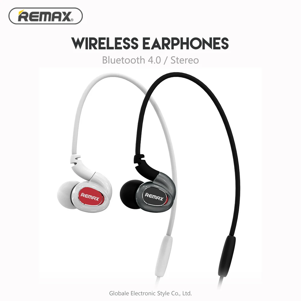 Оригинальные наушники REMAX S8 Bluetooth беспроводные вкладыши с микрофоном Шейная
