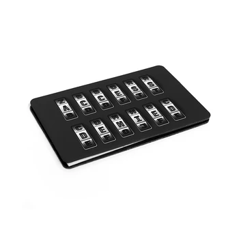

Balvi password book Acces Denied Color black plastic PVC/paper