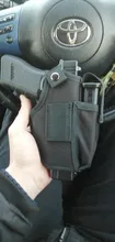 Bolsa de pistola táctica, artículo de caza, cinturón de accesorios para Glock 17 18 26, funda Universal de todas las tallas
