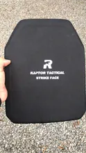 Raptor 10*12 pulgadas NIJ nivel IIIA PE a prueba de balas balísticos placa Nivel 3A sola balísticos a prueba de balas Panel armadura de cuerpo