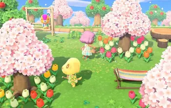 

Animal Crossing: New Horizons | Cherry Blossom | 14 DIYs + 280 Petals