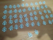 50 Uds Charms Flor de trébol 17x14mm AJUSTE DE colgante antiguo, Vintage bronce tibetano Color plata buscando, DIY para pulsera collar