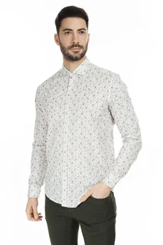 

Lufian Slim Fit Kippa Shirt MALE SHIRT 111010233