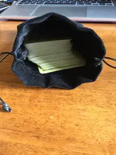 Bolsa de almacenamiento de Tarot de terciopelo, 12 Constelaciones, juego de mesa de cartas, Mini bolsa con cordones, juego de mesa