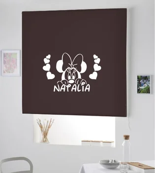 

Blind Iroa customizable Child/Minnie Natalia! ROLLER BLINDS TRANSLUCENT! (CHOCOLATE 100X175)
