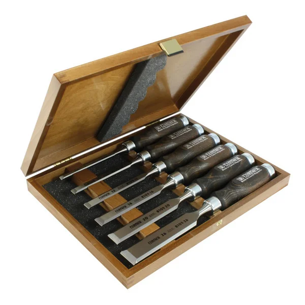 Набор из 6 плоских стамесок NAREX Wood Line Profi 853053