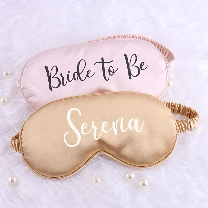 Satin Eye Mask Personalized Gift Bachelorette Party Personalized