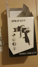 Pneumatic-Gun Airbrush Lvlp-Pistol Car-Paint-Repair Deko Environmental-Protection W/t-Tank
