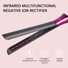 Выпрямитель для волос удобный утюжок для ухода за волосами DIY парикмахерский инструмент lcd 80 ℃-230 ℃ 65 Вт Инфракрасный стилист выпрямитель для волос