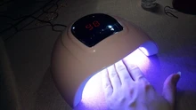 Secador de uñas LED UV, lámpara para curar todos los esmaltes de uñas de Gel con detección de movimiento, herramienta de salón de manicura y pedicura