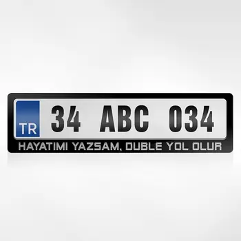 

Tailor-made My Life Yazsam Double Road Becomes Written Plates of
