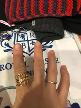 Tocona 15 unids/set, Virgen María Anillos de oro para mujer corazón manos de Fátima Anillos Cruz hoja geométrica Kольцо de joyería 7056