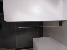 Brushed Towel-Rack Bathroom-Shelf Stainless-Steel Non-Punch 3M Glue Fixation Simple