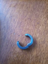 DreamBell hombres pendientes de Clip pendientes largos aretes pendientes moda Hiphop estilo Rock hipoalergénico en forma de cruz de acero de titanio Clip de oreja aretes Accesorios