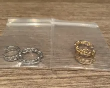 Pendientes de Clip de Color dorado Punk Rock para mujer, sin Piercing, cadena de eslabones moderna, pendientes de cartílago con estilo, joyería de fiesta