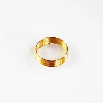 

Memory wire for rings, 0,6mm, D 22mm, 3 PCs * 10 turns, 'Astra' (gold)