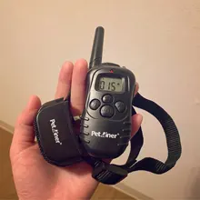 Dog-Collar Vibration Shock Remote Electric Rainproof 998DRB-1 Rechargeable 300M 