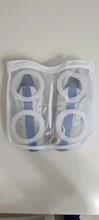 HOOMIN-bolsas de lavado de zapatos para perezosos, bolsas de lavado para zapatos, ropa interior, sujetador, herramienta de secado de aire, bolsa de lavandería de malla, organizador protector