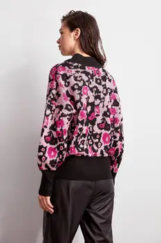 

Trendyol Black Pattern Knitwear Sweater TWOAW20FH0006