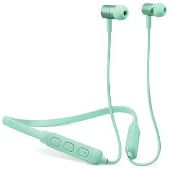 

Band-it with Neckband sports Bluetooth earphones headphones and microphone and remote control integrated green color AcquaFRESH N REBEL35.77