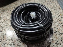 Techage-Cable de red Ethernet RJ45 para exteriores, 10M, 20M, 30M, 50M, resistente al agua, sistema de cámara IP CCTV POE