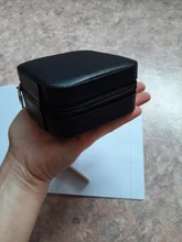 Caja de joyería para mujer, organizador de almacenamiento portátil, soporte para pendientes, cremallera, Estuche De Viaje de exhibición de joyas, 100x100x55mm