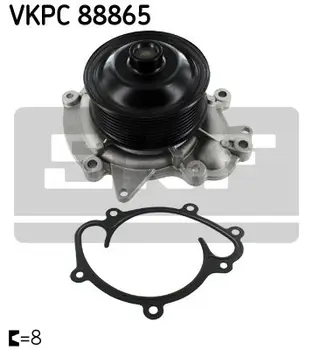 

Pump MB W203/W204/W211/W221/W164/X164/X204/W251 3.0CDI 05 SKF VKPC88865