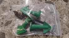 Juego de espátulas de boquilla de silicona reutilizable, herramientas calafatear
