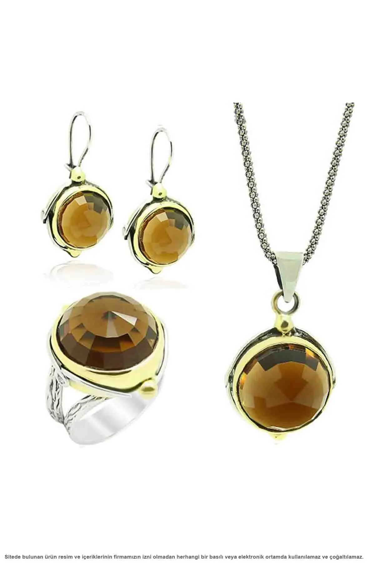 

Silver Strin Cubic Zirconia Authentic Set Jewelry