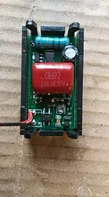 AC 70-500V 0,56 LED Digital del voltímetro del medidor de voltaje de voltios de instrumento herramienta 2 cables rojo verde azul pantalla 110V 220V de 0,56 pulgadas