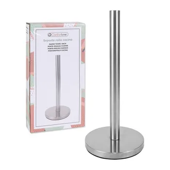 

Kitchen Paper holder Confortime Stainless steel (33 Cm)