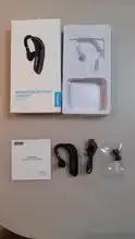 Lenovo-auriculares inalámbricos HX106, cascos con Bluetooth 5,0, llamada HD, IPX5, resistentes al agua, micrófono para conducción, Reunión, reducción de ruido, estéreo HIFI