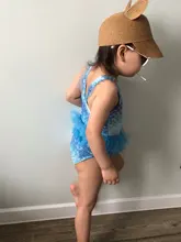 Bañador para niñas de 2 a 9 años, traje de baño para niñas pequeñas de alta calidad, suit-ST245 de baño con estampado de leopardo para niños, novedad de 2021