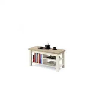 

Rectangular center table with Artik Biscuit magazine