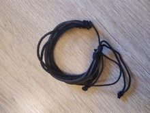 Pulsera trenzada de cuero para hombre y mujer, brazalete de surfista, joyas bohemias