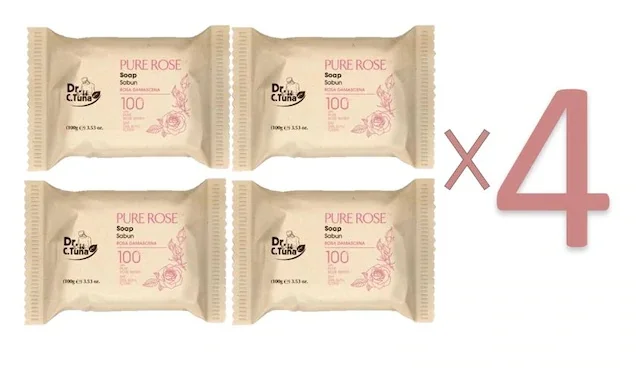 

Farmasi Dr. C. Tuna Pure Rose Soap 100g-4 PCs 419599026