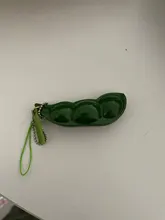 Juego Infinite-juguete para apretar Edamame, llavero de granos de guisantes, juguetes, colgantes, Bola de estrés, artilugios divertidos, correa para aliviar el estrés