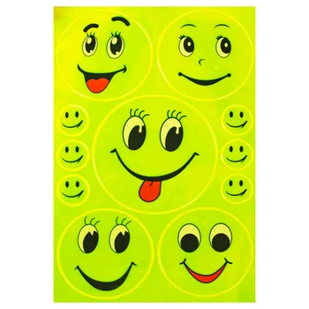 

1528891 reflective sticker emoji D9/6,5/2 cm