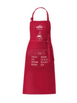 

Apron Cafe Red