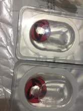 Lentes de contacto de Color Cosplay Kakashi Hatake Uchiha Sasuke dibujo animado ojos Sharingan Ghoul lente de ojo lentes cosméticas lentes de Color