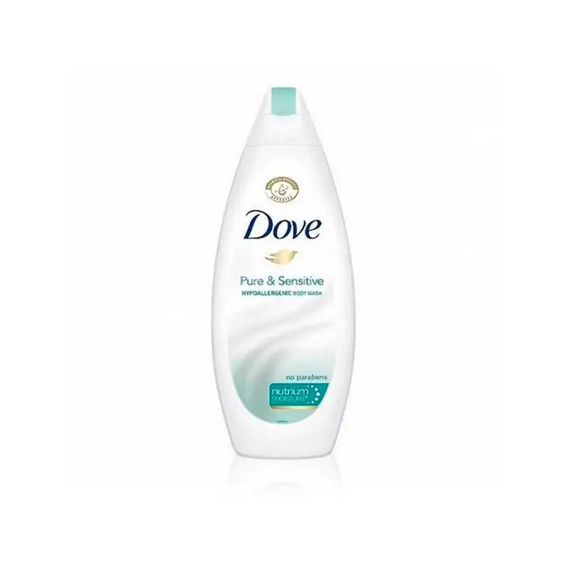 Гель для душа Dermo гипоаллергенный PURE& Sensitive Dove(400 мл