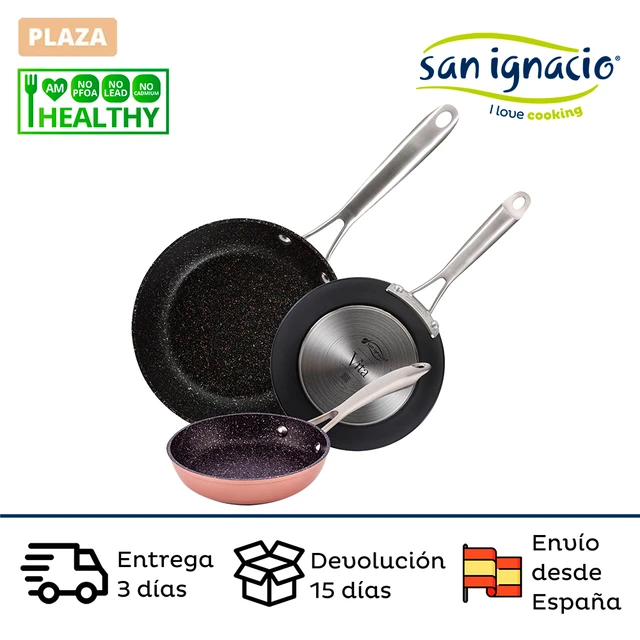 Magefesa K2 red Set Set 2 pans 20-24 cm, induction, non-stick Stone, red, -  AliExpress