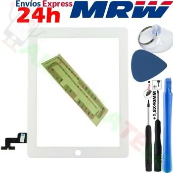 

Touch Screen for Apple iPad 2 with Button Home & Adhesive White