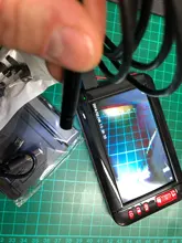 F200 Cámara endoscopio Industrial inspección boroscopio 8MM lente 8 LEDs HD1080P Pantalla de 4,3 pulgadas Monitor de pantalla IP67 impermeable