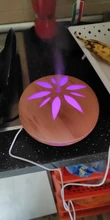 Humidifier Air-Freshener Ultrasonic-Aroma-Diffuser Household 500ml Led 7-Color Flower-Petal